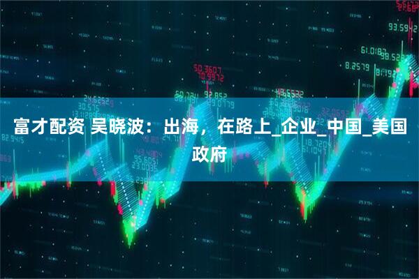 富才配资 吴晓波：出海，在路上_企业_中国_美国政府