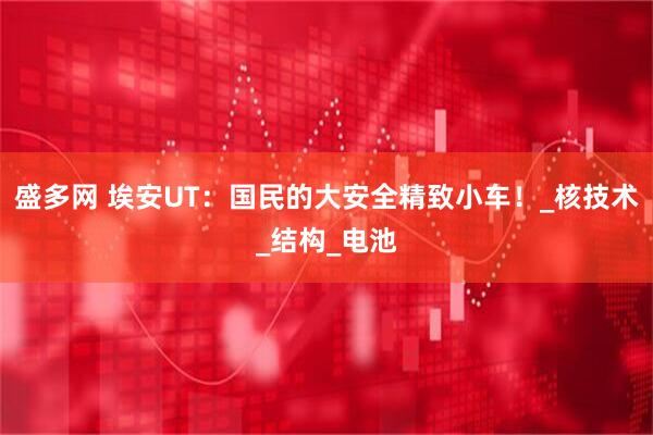 盛多网 埃安UT：国民的大安全精致小车！_核技术_结构_电池