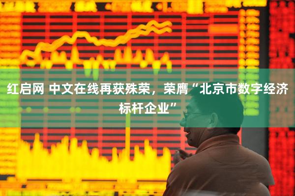 红启网 中文在线再获殊荣，荣膺“北京市数字经济标杆企业”