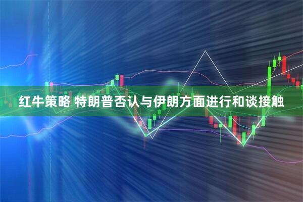 红牛策略 特朗普否认与伊朗方面进行和谈接触